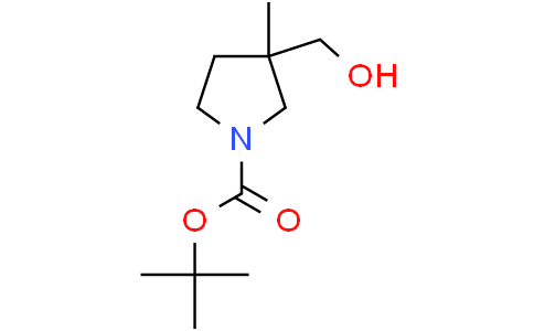 tert-butyl 3-(hydroxymethyl)-3-methylpyrrolidine-1-carboxylate