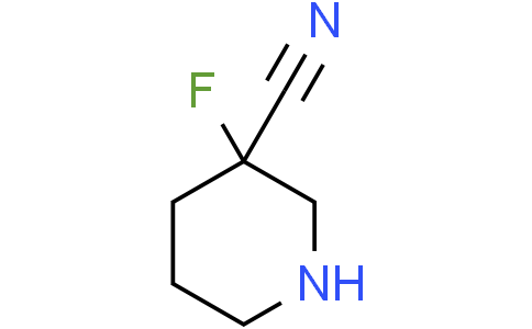3-fluoropiperidine-3-carbonitrile