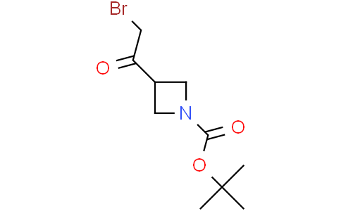 tert-butyl 3-(2-bromoacetyl)azetidine-1-carboxylate