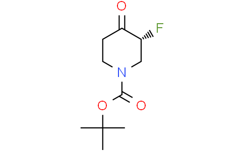 tert-butyl (3R)-3-fluoro-4-oxopiperidine-1-carboxylate