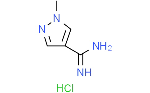 1-methylpyrazole-4-carboxamidine hydrochloride