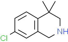 7-氯-4,4-二甲基-1,2,3,4-四氢异喹啉