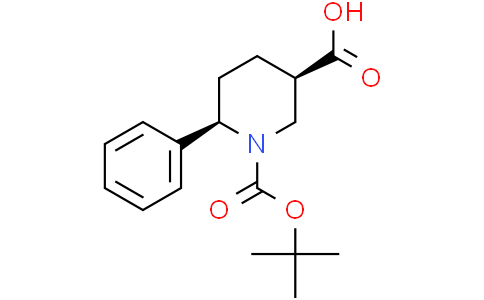 cis-1-tert-butoxycarbonyl-6-phenyl-piperidine-3-carboxylic acid