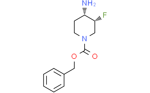 benzyl cis-4-amino-3-fluoro-piperidine-1-carboxylate