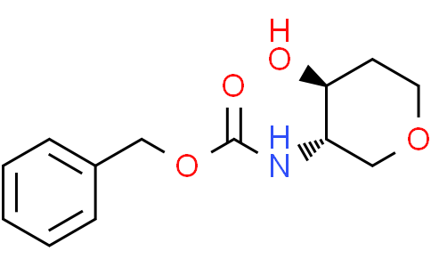 benzyl N-[(3S,4S)-4-hydroxytetrahydropyran-3-yl]carbamate