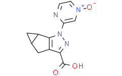 (2S,4S)-9-(4-oxidopyrazin-4-ium-2-yl)-8,9-diazatricyclo[4.3.0.0²⁴]nona-1(6),7-diene-7-carboxylic acid