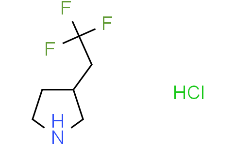 3-(2,2,2-trifluoroethyl)pyrrolidine hydrochloride