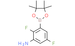 2，5-二氟-3-(4，4，5，5-四甲基-1，3，2-二氧硼杂环戊烷-2-基)苯胺,≥95%