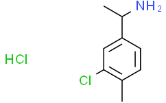 (S)-1-(3-氯-4-甲基苯基)乙胺盐酸盐,97%