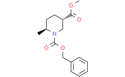 O1-benzyl O3-methyl trans-6-methylpiperidine-1,3-dicarboxylate