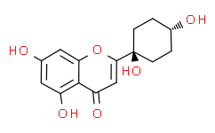 2-(trans-1,4-Dihydroxy-cyclohexyl)-5,7-dihydroxy-chromone