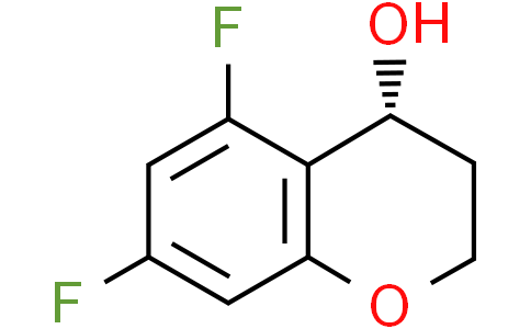 (4R)-5,7-difluoro-3,4-dihydro-2H-1-benzopyran-4-ol