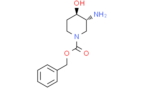 benzyl (3R,4R)-3-amino-4-hydroxy-piperidine-1-carboxylate