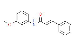 N-(肉桂酰基)-3-甲氧基苯胺,≥98%