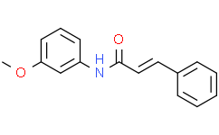 N-(肉桂酰基)-3-甲氧基苯胺,≥98%