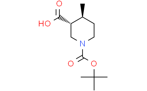 trans-1-tert-butoxycarbonyl-4-methyl-piperidine-3-carboxylic acid