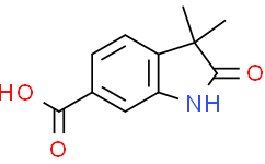 3,3-二甲基-2-氧代-2,3-二氢-1H-吲哚-6-羧酸