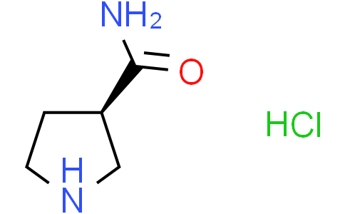 (3R)-pyrrolidine-3-carboxamide hydrochloride