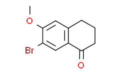 7-溴-6-甲氧基-3，4-二氢萘-1(2H)-酮,≥95%