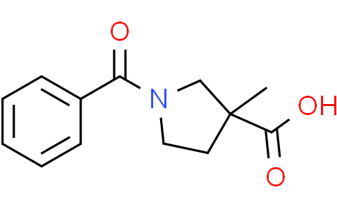 1-benzoyl-3-methyl-pyrrolidine-3-carboxylic acid
