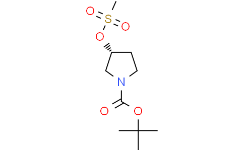 tert-butyl (3R)-3-methylsulfonyloxypyrrolidine-1-carboxylate