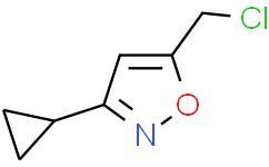 Isoxazole, 5-(chloromethyl)-3-cyclopropyl- (9CI)