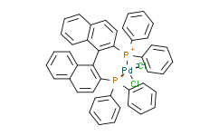 [(S)-(-)-2，2'-双(二苯基膦)-1，1'-联萘]二氯化钯,97%