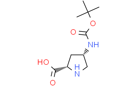 (2S,4S)-4-{[(tert-butoxy)carbonyl]amino}pyrrolidine-2-carboxylic acid