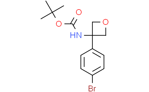 3-Boc-amino-3-(4-bromophenyl)oxetane