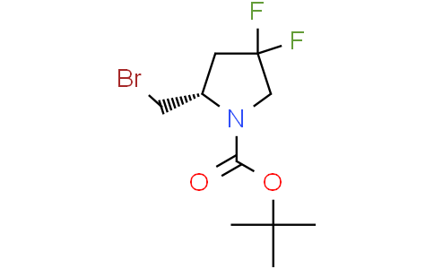 tert-butyl (2S)-2-(bromomethyl)-4,4-difluoropyrrolidine-1-carboxylate