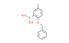 2-苄氧基-5-甲基苯硼酸,97%