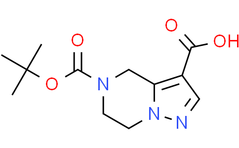 5-tert-butoxycarbonyl-6,7-dihydro-4H-pyrazolo[1,5-a]pyrazine-3-carboxylic acid