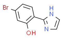 5-溴-2-(1H-咪唑-2-基)苯酚,95%
