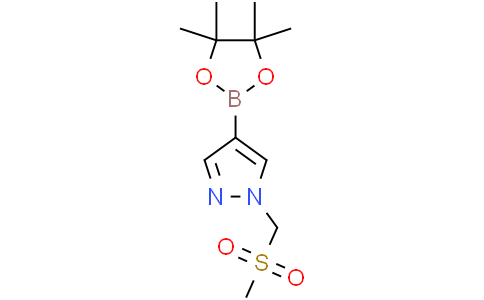1-(methanesulfonylmethyl)-4-(tetramethyl-1,3,2-dioxaborolan-2-yl)-1H-pyrazole