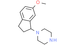 (+/-)-(2，3-dihydro-6-methoxy-1H-inden-1-yl)piperazine