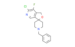 1'-BENZYL-6-CHLORO-7-FLUORO-1H-SPIRO[FURO[3，4-C]PYRIDINE-3，4'-PIPERIDINE],95%
