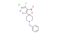 1'-BENZYL-6-CHLORO-7-FLUORO-1H-SPIRO[FURO[3，4-C]PYRIDINE-3，4'-PIPERIDIN]-1-ONE,95%