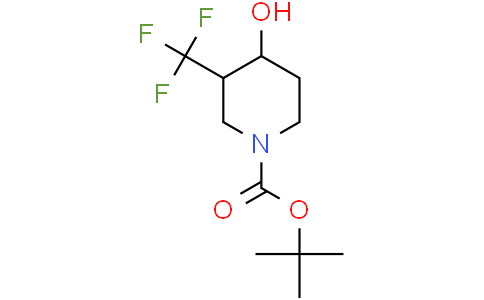tert-butyl 4-hydroxy-3-(trifluoromethyl)piperidine-1-carboxylate