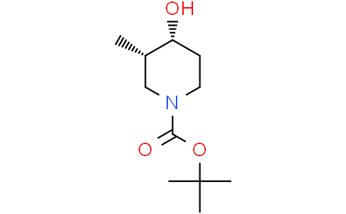 tert-butyl (3S,4R)-4-hydroxy-3-methyl-piperidine-1-carboxylate