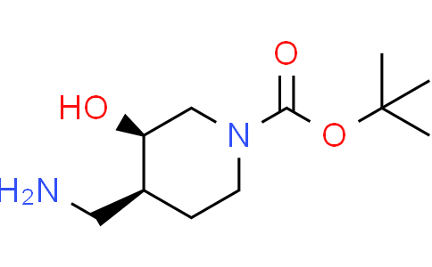 tert-butyl (3R,4S)-4-(aminomethyl)-3-hydroxypiperidine-1-carboxylate