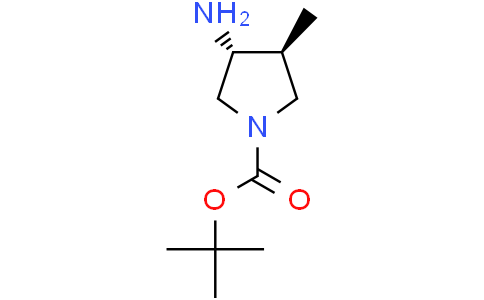 tert-butyl (3R,4S)-3-amino-4-methylpyrrolidine-1-carboxylate
