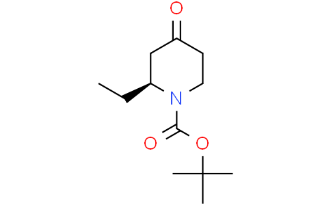 tert-butyl (2S)-2-ethyl-4-oxo-piperidine-1-carboxylate