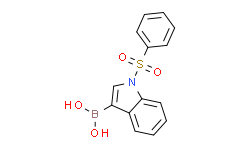 1-(苯磺酰基)-3-吲哚硼酸,≥95%