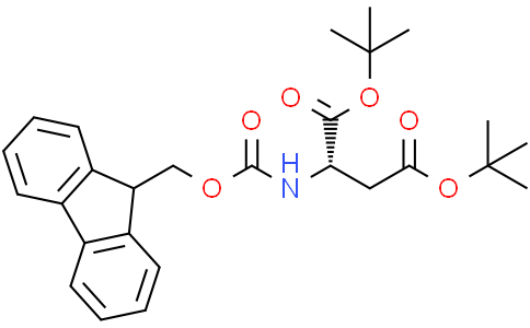 Di-tert-butyl (((9H-fluoren-9-yl)methoxy)carbonyl)-L-aspartateCas:129460-17-9