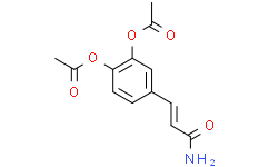 3-[3,4-双(乙酰氧基)苯基]-2-丙烯酰胺