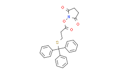 2，5-Dioxopyrrolidin-1-yl 3-(tritylthio)propanoate,95%