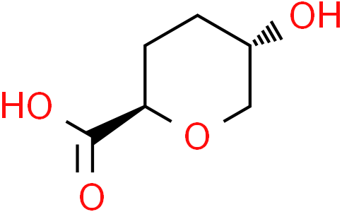 trans-5-hydroxytetrahydropyran-2-carboxylic acid