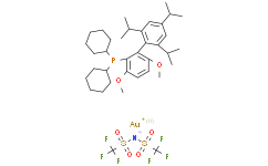 [2-(二环己基膦)-3，6-二甲氧基-2'，4'，6'-三异丙基-1，1'-联苯]金(I)双(三氟甲磺酰基)亚胺