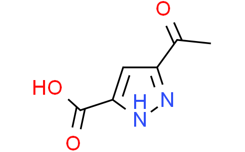 5-acetyl-1H-pyrazole-3-carboxylic acid