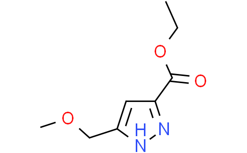 ethyl 5-(methoxymethyl)-1H-pyrazole-3-carboxylate